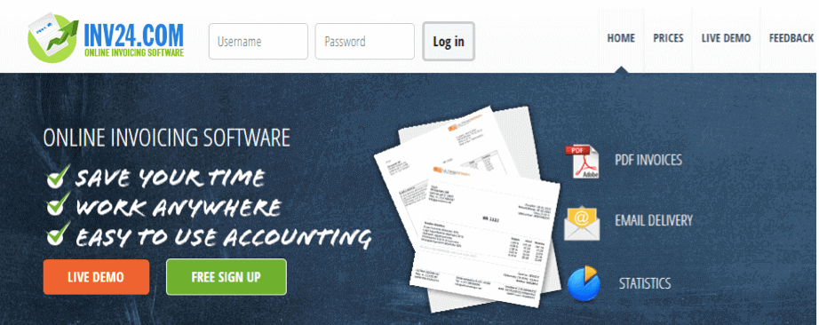 Freelance accounting software - Inv24