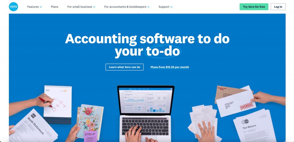 Freelance accounting software - Xero