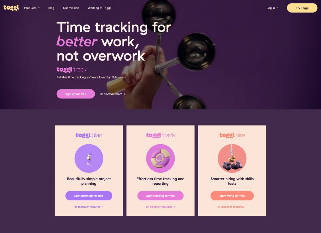 Best Time Tracking Apps for Freelancers and Teams | Toggl
