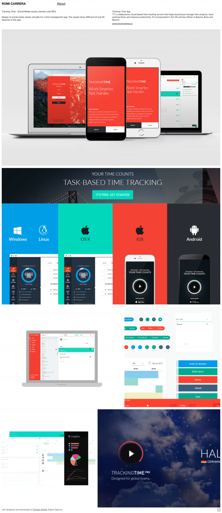 Tracking Time App