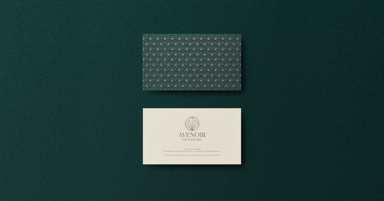 AVENOIR BUSINESS CARD 1 768x402