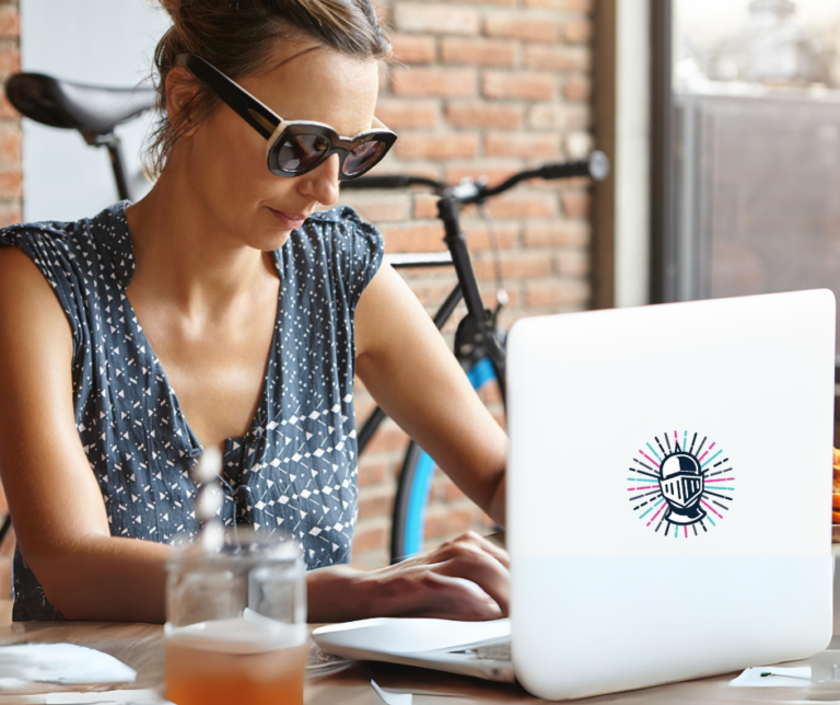 woman on laptop