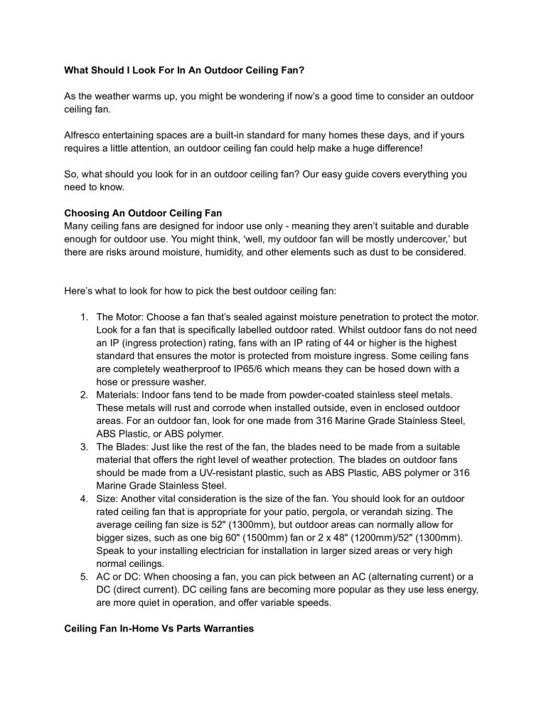 What Should I Look For In An Outdoor Ceiling Fan 1 768x994