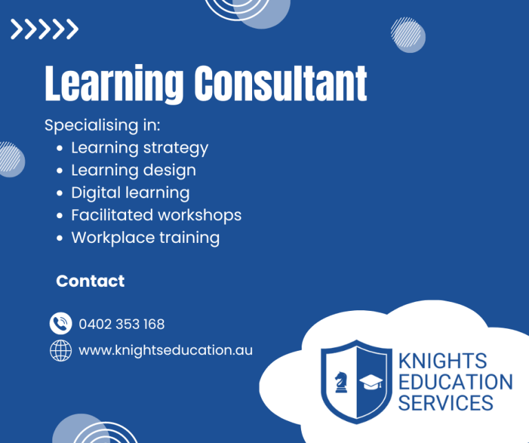 Social Media Post Knights Education 768x644