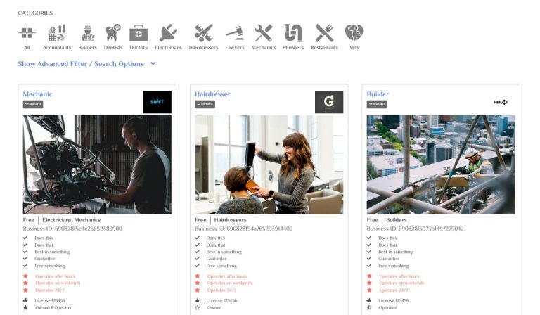 concrete apps business listing package list 768x448